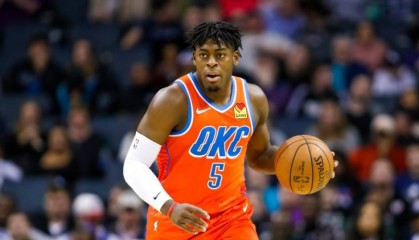  亚历山大30+10雷霆屠公牛  