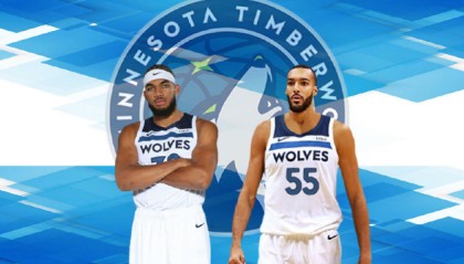  森林狼交易得到戈贝尔组双塔阵容  